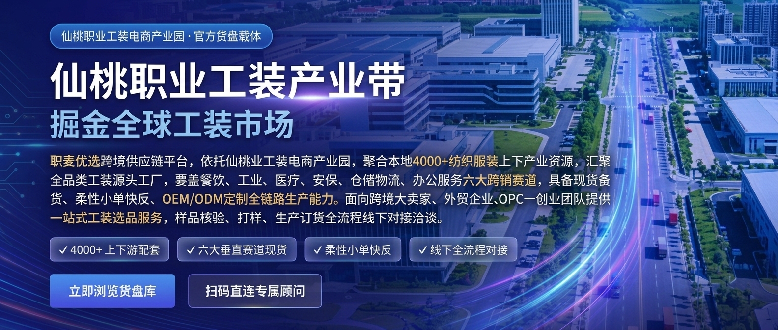 职麦优选产业带宣传图
